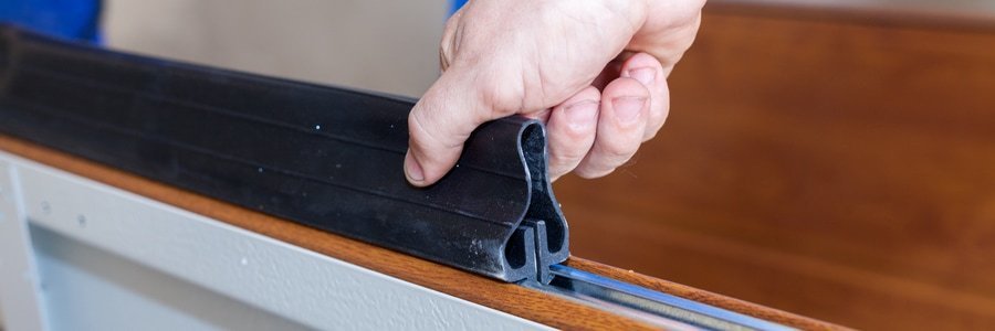 Installing Weather Strip On Garage Door