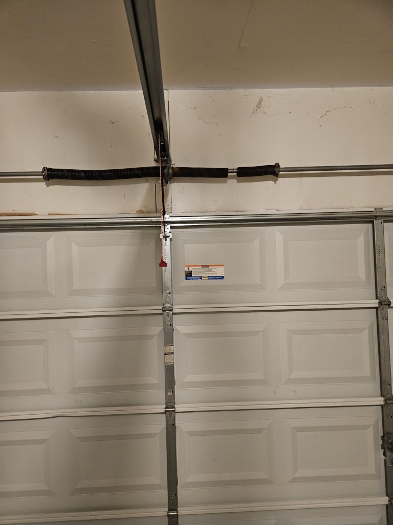 Broke Garage Door Springs 001