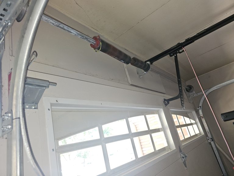 Broke Garage Door Springs 005