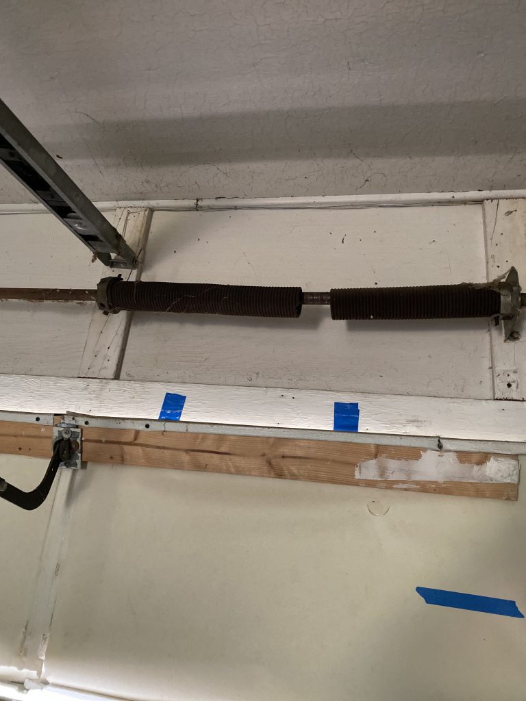 Broke Garage Door Springs 008