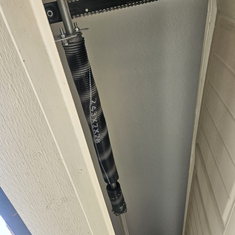 Broke Garage Door Springs 010