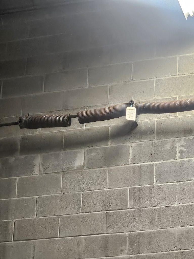 Broke Garage Door Springs 013