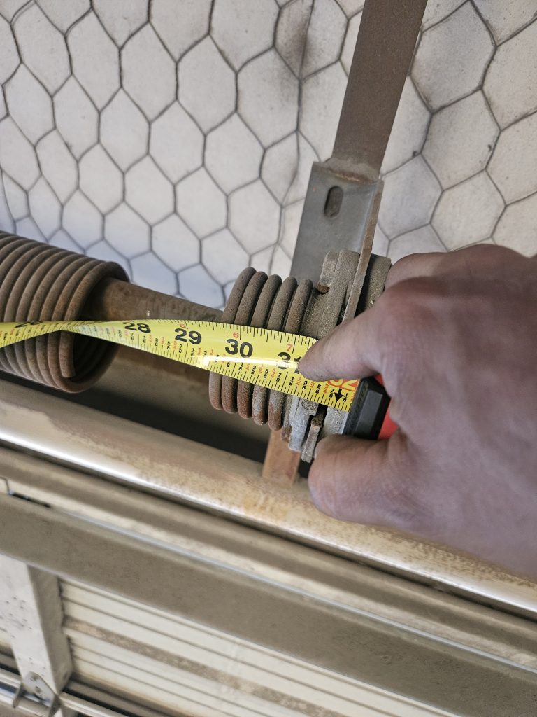 Broke Garage Door Springs 015