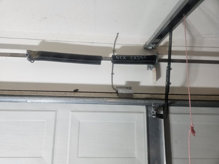 Broke Garage Door Springs 016