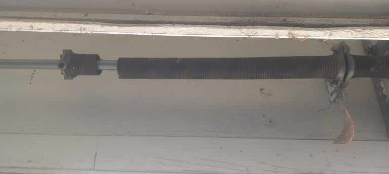 Broke Garage Door Springs 017