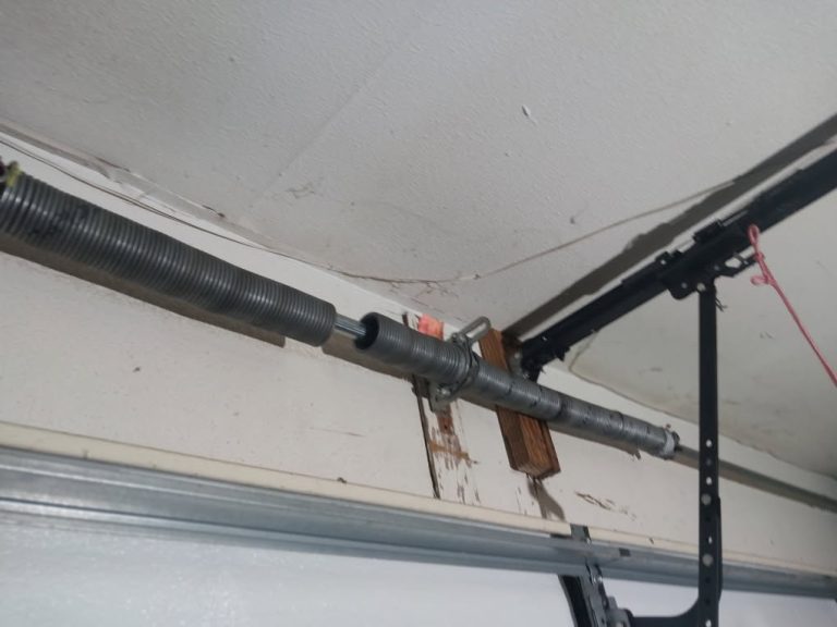 Broke Garage Door Springs 019