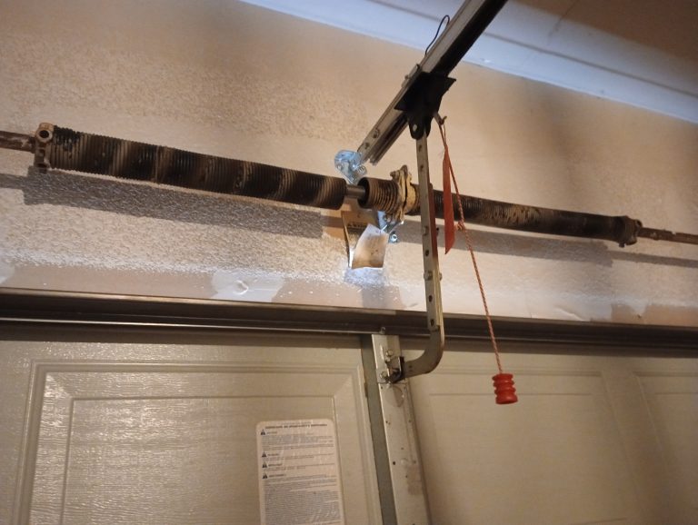 Broke Garage Door Springs 021