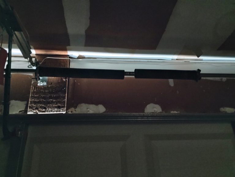 Broke Garage Door Springs 025