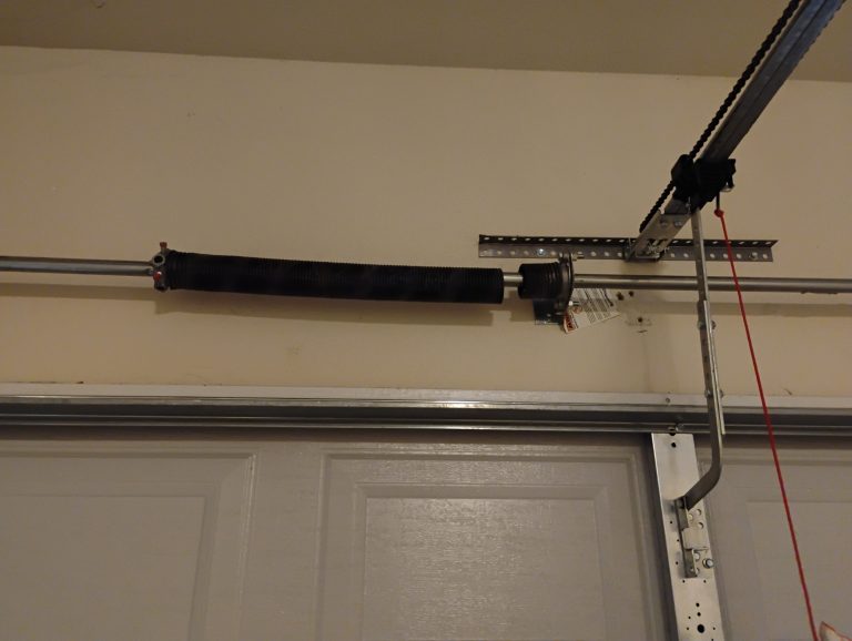 Broke Garage Door Springs 026