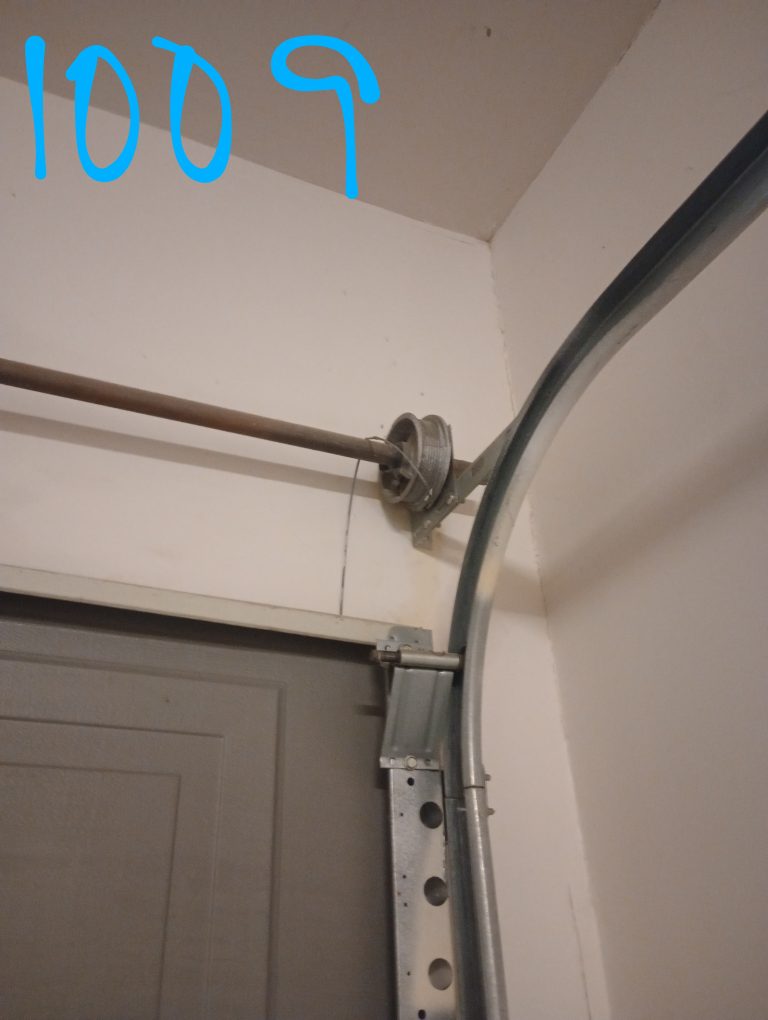 Cable Off Garage Door 010