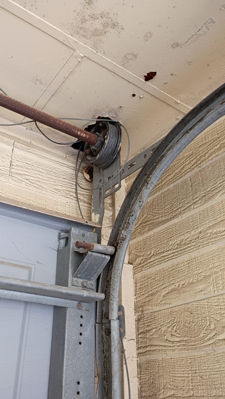 Cable Off Garage Door 015