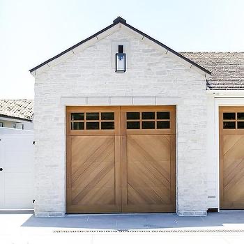 Custom Cedar Garage Doors 059