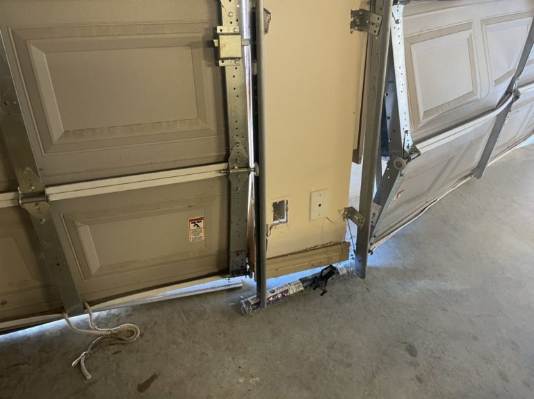 Damaged Garage Doors 001