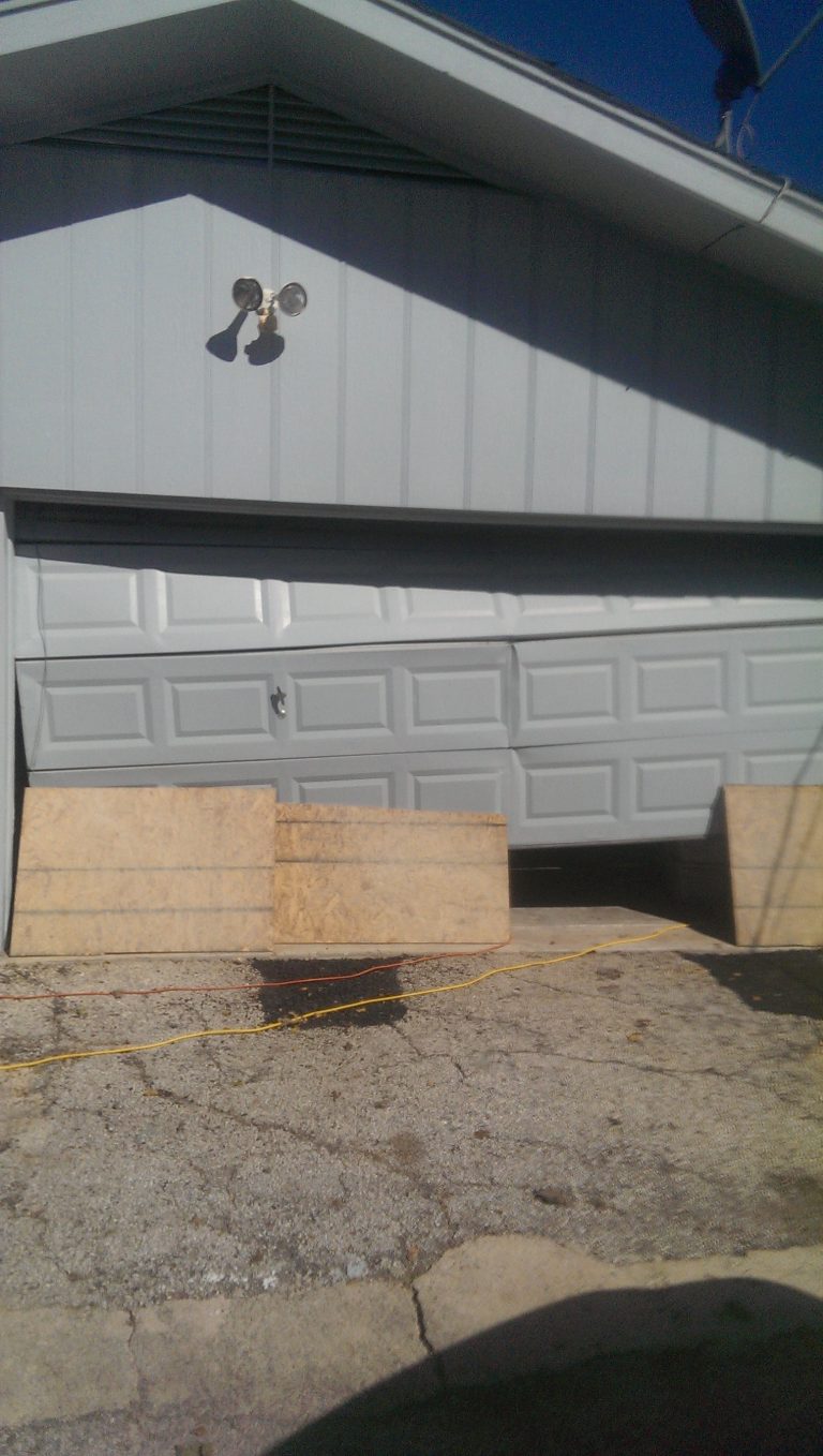 Damaged Garage Doors 016