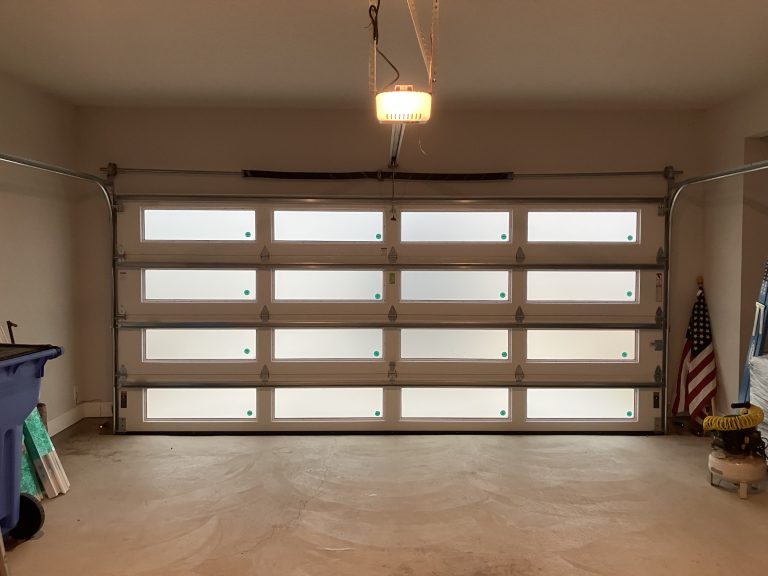 Interior View Residential Garage Doors 012