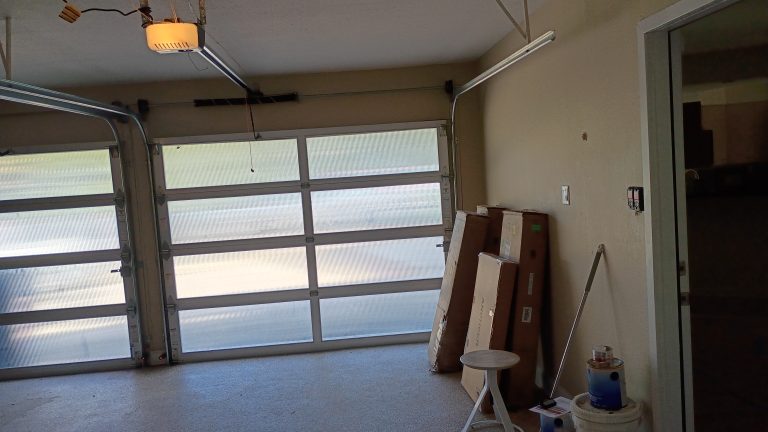 Interior View Residential Garage Doors 032