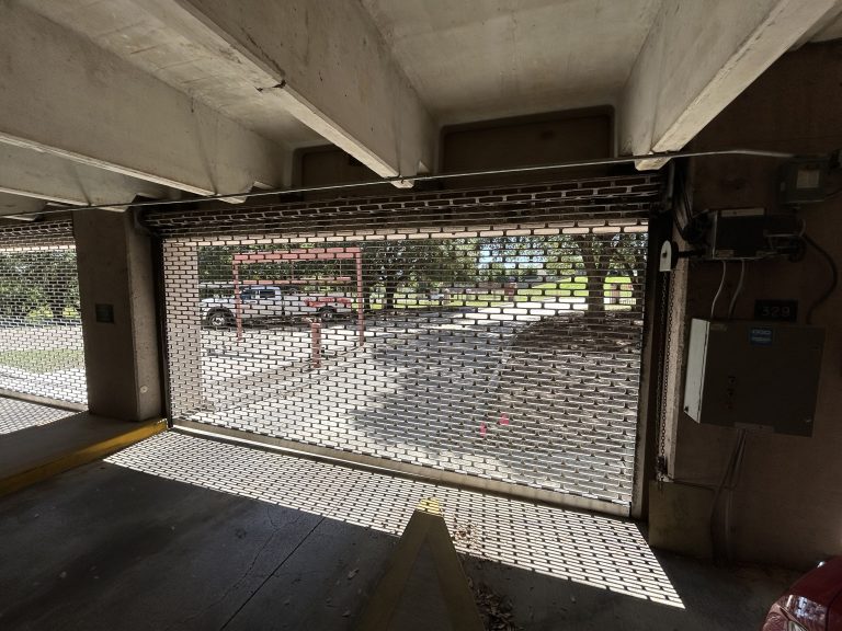 Security Overhead Door Gates 003