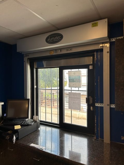 Security Overhead Door Gates 043